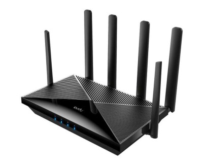 Cudy LT700 Router WiFi AC1200 4G LTE CAT 6 - 4x Puertos Lan 10/100/1000Mbps - 2x Ranuras Nano Sim - 6 Antenas Externas