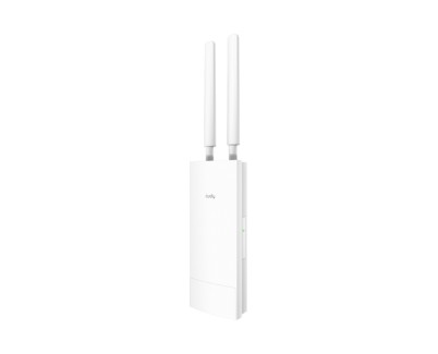 Cudy Punto de Acceso Exterior WiFi 6 Gigabit AX3000 - Velocidad hasta 1000Mbps - 1 Puerto - 2 Antenas Desmontables - Resistencia al Agua IP65 - Color Blanco