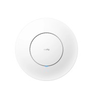 Cudy Punto de Acceso WiFi 6 Dual Band AX3000 - Velocidad hasta 2500Mbps - 1 Puerto - Montaje en Techo - Color Blanco