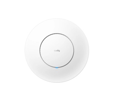 Cudy Punto de Acceso WiFi 6 Dual Band AX3000 - Velocidad hasta 2500Mbps - 1 Puerto - Montaje en Techo - Color Blanco