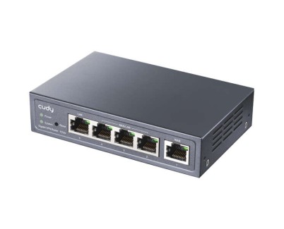 Cudy R700 Router VPN WiFi AC1200 - 1 Puerto WAN Gigabit - 3 Puertos WAN/LAN Gigabit - 1 Puerto LAN Gigabit