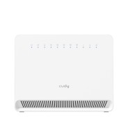Cudy Router Gigabit WiFi 4G LTE Cat 6 AC1200 - Velocidad hasta 1000Mbps - 4 Puertos - Antenas Internas - 1 Ranura Nano SIM - Cat 6 - Color Blanco