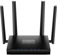 Cudy Router WiFi 6 Mesh Gigabit Dual Band AX3000 - Velocidad hasta 1000Mbps - 5 Puertos - 4 Antenas Fijas de 5dBi - Tecnologia MU-MIMO - Color Negro