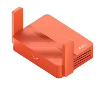 Cudy TR1200 Router de Viaje WiFi AC1200 Doble Banda - 1x Puerto Wan 100/10 Mbps y 1x Puertos Lan 100/10 Mbps - 2 Antenas Externas