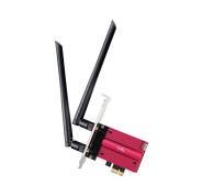 Cudy WE3000S Adaptador de Red PCI-e AX5400 WiFi 6E Tri-Banda - Bluetooth 5.2 - 2 Antenas Externas