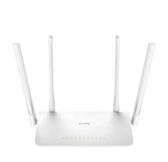 Cudy WR1300 Smart Router WiFi AC1200 Doble Banda - 1x Puerto Wan 1000/100/10 Mbps y 4x Puertos Lan 1000/100/10 Mbps - 4 Antenas Externas