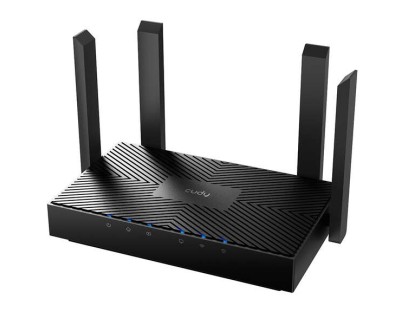 Cudy WR3000 Smart Router WiFi 6 AX3000 Doble Banda - 1x Puerto Wan 1000/100/10 Mbps y 3x Puertos Lan 1000/100/10 Mbps - 4 Antenas Externas