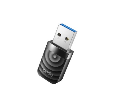 Cudy WU1300S Adaptador Wi-Fi USB 3.0 AC1300 Doble Banda - Hasta 867Mbps en 5GHz