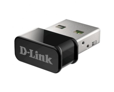 D-Link Adaptador Nano USB WiFi Inalambrico Doble Banda AC1300 - MU-MIMO - WPS