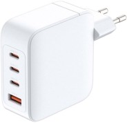 D-Link Cargador de Pared GaN de 140W - 3 USB-C y 1 USB-A - QC 4.0 - Color Blanco
