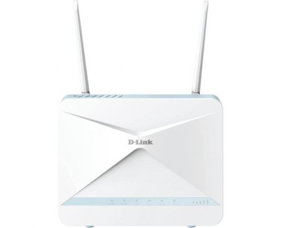 D-Link Eagle Pro AI AX1500 Mesh WiFi Router 4G Doble Banda - Hasta 1200Mbps - 3 Puertos LAN Gigabit 10/100/1000Mbps y 1 Puerto WAN Gigabit 10/100/1000Mbps - 2 Antenas Externas