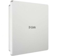 D-Link Punto de Acceso WiFi AC1200 PoE Dual Band para Exterior - 5 GHz/2.4GHz - Tasa de Transferencia Max. 867 Mbps - 2 Puertos RJ45 - Carcasa Resistente al Polvo y al Agua