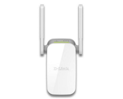 D-Link Repetidor WiFi AC1200 - Puerto RJ45 - 2 Antenas Externas - Boton WPS - Color Blanco