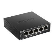 D-Link Switch 5 Puertos Gigabit 10/100/1000 Mbps - PoE+