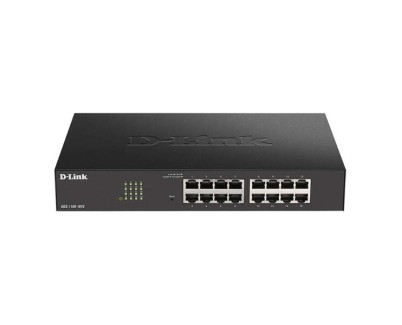 D-Link Switch Semigestionable 16 Puertos Gigabit 10/100/1000 Mbps