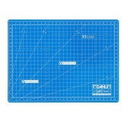 Dahle 10690 Plancha de Corte A4 22x30cm - 5 Capas con Nucleo Resistente al Corte - Lineas de Orientacion - Color Azul