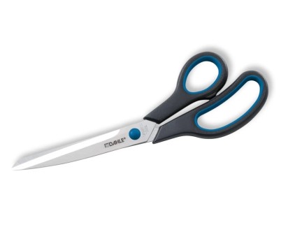 Dahle 54410 Office Comfort-Grip Tijeras de Acero Templado 25cm - Hojas Afiladas - Mangos Revestidos de Goma