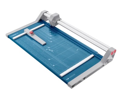 Dahle 552 Cizalla Profesional de Rodillo Formato A3 - Capacidad 20 Hojas - Cuchilla Circular Autoafilable de Acero - Dos Topes Angulares