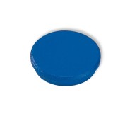 Dahle 95532 Pack de 10 Imanes para Pizarra Blanca - Diametro de 32mm - Color Azul