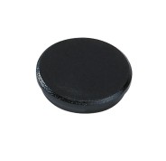Dahle 95532 Pack de 10 Imanes para Pizarra Blanca - Diametro de 32mm - Color Negro