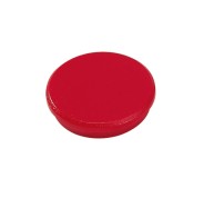 Dahle 95532 Pack de 10 Imanes para Pizarra Blanca - Diametro de 32mm - Color Rojo