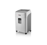 Dahle Deskside 504P Destructora de Papel Manual Microcorte P-5 - Destruye hasta 15 Hojas - Capacidad de la Papelera 40L - Ruedas Giratorias - Color Gris
