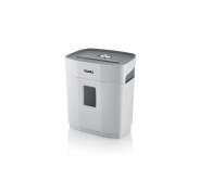 Dahle PaperSAFE 100 Destructora de Papel Manual Corte en Particulas P-4 - Destruye hasta 5 Hojas - Papelera de 12L - Apta para Papel y Tarjetas - Color Gris