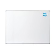 Dahle Professional Board Pizarra Blanca Esmaltada Magnetica 900x1200mm - Marco de Aluminio - Bandeja para Rotuladores