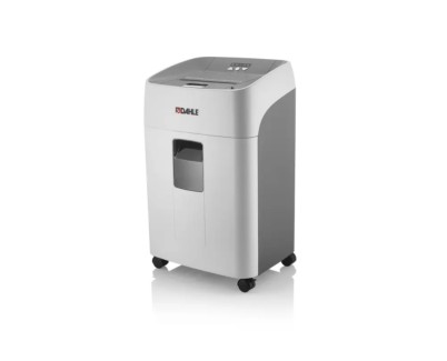 Dahle ShredMATIC 300 Destructora de Papel Automatica Corte en Particulas Microcorte P-5 - Autoalimentacion 300 Hojas, Manual 11 Hojas - Papelera de 40L - Con Ruedas - Apta para Papel, Tarjetas, Clips - Color Gris