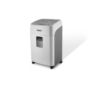 Dahle ShredMATIC 300 Destructora de Papel Automatica Corte en Particulas P-4 - Autoalimentacion 300 Hojas, Manual 14 Hojas - Papelera de 40L - Con Ruedas - Apta para Papel, Tarjetas, Cd´s - Color Gris