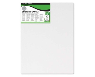 Daler Rowney Simply Bastidor Entelado 18x24cm - Imprimacion Triple - Grano Medio - 100% Algodon sin Acido - 250g