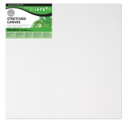 Daler Rowney Simply Bastidor Entelado - 50x50cm - Imprimacion Triple - Grano Medio - 100% Algodon sin Acido - 250g - Color Blanco