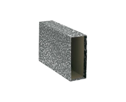 Dohe Archiclas Funda de Archivador Formato Cuarto Apaisado - Medidas 288x215x82mm - Carton Forrado con Papel Impreso - Color Gris Jaspeado