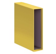 Dohe Archicolor Funda para Archivador de Palanca - Formato Folio - Carton Forrado - Color Amarillo
