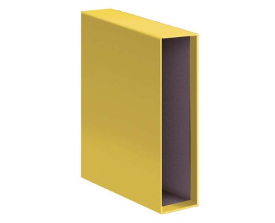 Dohe Archicolor Funda para Archivador de Palanca - Formato Folio - Carton Forrado - Color Amarillo