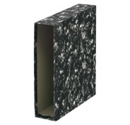 Dohe Archinovo Funda para Archivador de Palanca Formato Folio - Medidas 288x357x82mm - Color Negro Jaspeado