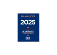 Dohe Bloque Bufete Anual - 2 Perforaciones - Calendario Contribuyente - Planning Mensual - 640 Paginas