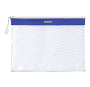 Dohe Bolsa Cremallera PVC - 32x24cm - Ideal para Documentos A4