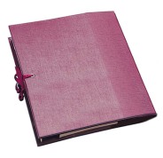 Dohe Carpeta Acordeon Clasificadora 20 Departamentos A-Z y 1-31 - Formato Folio - Carton Forrado - Cierre con Cinta de Tela - Color Burdeos