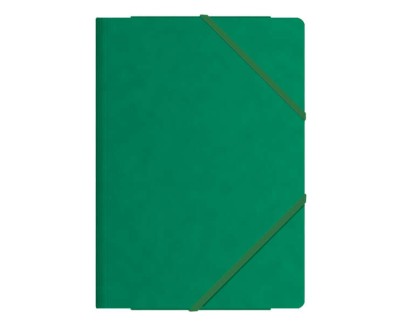 Dohe Carpetas de Gomas con Tres Solapas - Tama&ntilde;o Folio - Cartulina de Primera Calidad - Plastificadas - Cierre de Gomas Planas