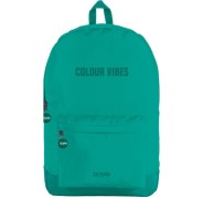 Dohe Daypack Colour Vibes Mochila Escolar - Varios Compartimentos - Asa Superior - Tirantes Acolchados y Ajustables - Fabricada en Poliester - Color Verde