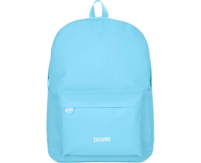 Dohe Daypack Serenity Mochila Escolar - Varios Compartimentos - Asa Superior - Tirantes Acolchados y Ajustables - Fabricada en Poliester - Color Azul