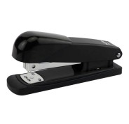 Dohe Grapadora de Sobremesa Metalica - Hasta 20 Hojas - Capacidad 100 Grapas - Color Negro