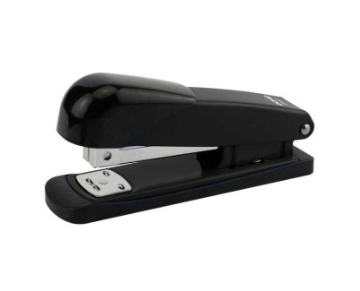 Dohe Grapadora de Sobremesa Metalica - Hasta 20 Hojas - Capacidad 100 Grapas - Color Negro