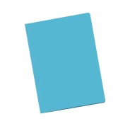 Dohe Pack de 50 Subcarpetas de Cartulina 180gr - Tamaño Folio - Ranura para Fastener - Color Azul Claro