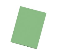 Dohe Pack de 50 Subcarpetas de Cartulina de 180gr - Con Ranura para Fastener - Resistente y Duradera - Ideal para Organizar Documentos - Color Verde Claro