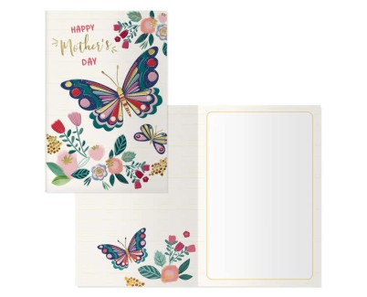 Dohe Pack de 6 Tarjetas de Felicitacion Dia de la Madre - 11.5x17cm - Impresas a Todo Color - Estampaciones con Pelicula de Color - Estampacion en Seco - Papel Offset Blanco de 300gr - Incluye Sobre de Color