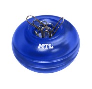 Dohe Portaclip Imantado en Plastico Traslucido - Incluye 20 Clips de 28mm - Practico y Funcional - Organiza Tus Documentos con Facilidad