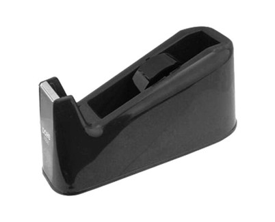Dohe Portarrollos para Cintas Adhesivas de hasta 19mm y 66 Metros - Cilindro Extraible y Base Antideslizante - Cuchilla Metalica de Corte