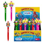 Dohe Superthings Expositor con 24 Lapices Infinitos - Punta Retractil - Colores Surtidos